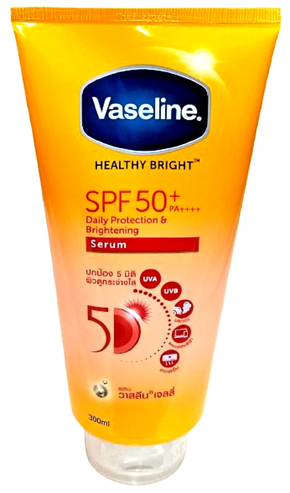 Vaseline Healthy Bright Daily Protection & Brightening Serum SPF 50 PA++++ 300ml - Image 1 of 4