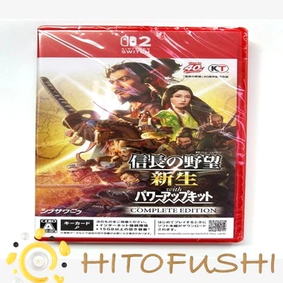 Nobunaga’s Ambition Shinsei Complete Edition Switch 2 Game Software from JP NEW - Image 1 of 4
