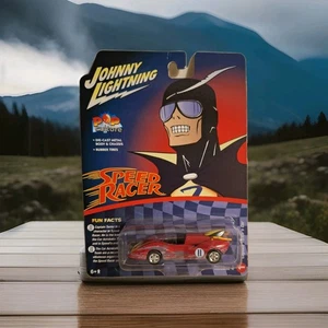 JOHNNY LIGHTNING.. SPEED RACER.. CAPITANO TERRORE.. AUTO NUMERO 11.. SCALA 1:64 - Foto 1 di 4
