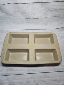 Mini sartén de gres The Pampered Chef, colecciones de patrimonio familiar, años 90 - Imagen 1 de 12