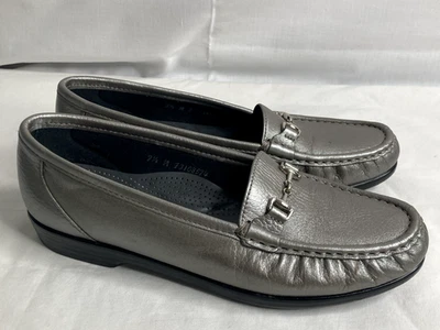 SAS Tripad комфорта женщин размер 7,5 М метро олова кожи Horsebit мокасины обувь - Изображение 1 из 4