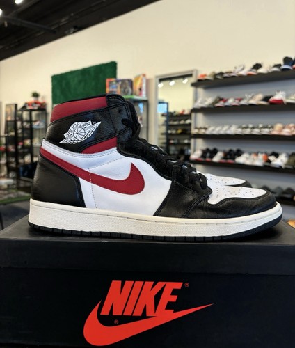Jordan 1 Retro High OG Gym Red 2019 taglia 12 usato8 061 5550 neroco