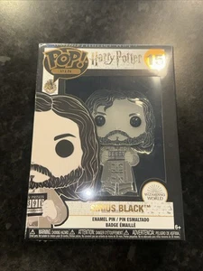 HARRY POTTER FUNKO POP! PIN  SIRIUS BLACK- #15 - ENAMEL PIN - NEW / SEALED - Picture 1 of 3