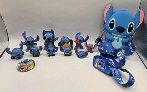 Paquete de 10 mini figuras de puntada + monedero y prendedor de silicona - Imagen 1 de 5