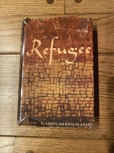 SIGNED - Refugee by Linda and Khalid Shah 1974 Hardcover - Picture 1 of 20
