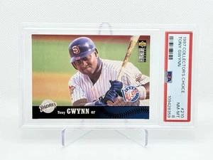 1997 Upper Deck Collector's Choice - All-Star Tony Gwynn #210 (NM-MT PSA 8) - Picture 1 of 2