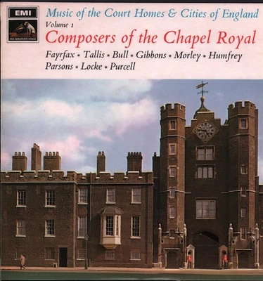 HQS1140 Various Artists Composers of the Chapel Royal LP vinyl UK His Masters - Image 1 of 3