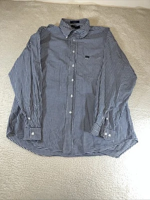 Рубашка Faconnable 2XL многоцветная с графиком 100% хлопок с длинным рукавом мужская ЧИТАЙТЕ - Изображение 1 из 4