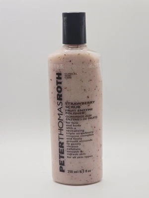 Peter Thomas Roth  Strawberry Scrub Fruit Enzyme Polisher  8.5 Fl.Oz. ~ NWOB - Image 1 of 3