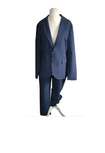 Blazer donna tuta donna manica lunga formale lavoro giacca pantaloni tuta set taglie forti - Foto 1 di 6