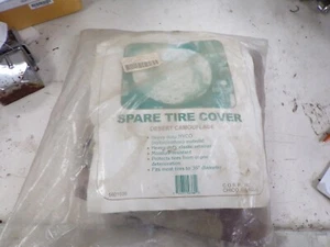 Vintage Spare Tire Cover Desert Camouflage Fits more tires to 36" diameter - Picture 1 of 3