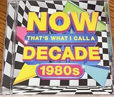 VARIOUS "NOW THAT'S WHAT I CALL A DECADE 1980s" RARE ORIGINAL 2021 USA CD ALBUM