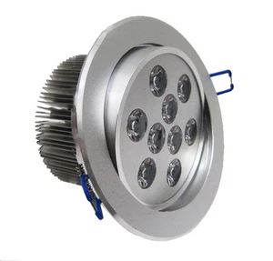 x Faretto Faro a Led Luce Da Incasso Orientabile Luce Bianca 9W hsb - Foto 1 di 1