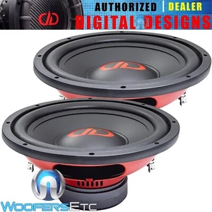 (2) DD AUDIO SW12a-D4 12" SUBS 600W DUAL 4-OHM CAR SUBWOOFERS BASS SPEAKERS NEW - Picture 1 of 6