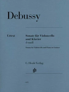 Debussy Sonata for Violoncello and Piano Sheet Music Book NEW 051480633 - Picture 1 of 1