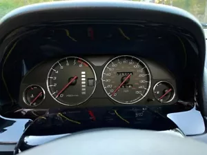For Honda Prelude 97-01 Chrome Dial Gauge Rings Polished Alloy Surrounds 4pcs - Foto 1 di 12
