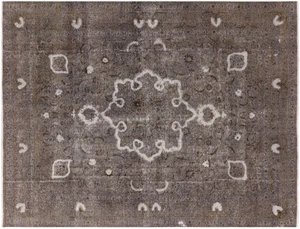 Hand Knotted Overdyed Wool Area Rug 9' 7" X 12' 6" - P3380 - Picture 1 of 11