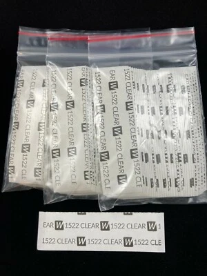 Walker 3M 1522 Hairpiece Tape 108 Pc 1” x 3” Straight Poly Wig 3 Packs PRIVATE - Image 1 of 4