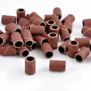 100 PCS Sanding Band #120 Machine Replacement Bits Nail Art Pedicure Drill Tool - Picture 1 of 4