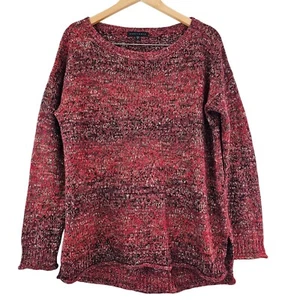 Sanctuary Anthropologie Womens BOHO Marled Cable Knit Oversized Sweater Sz L - Picture 1 of 12