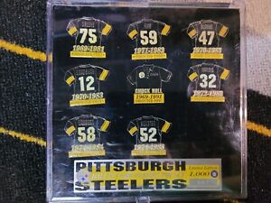 PICK ONE Choice Pittsburgh Steelers Hall Fame Jersey pins #12,32,52,58,59,47,75,