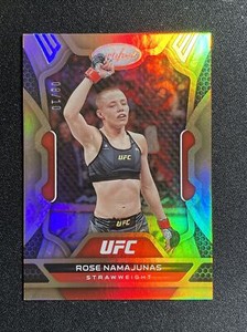 2022 UFC Chronicles Certified Rose Namajunas Gold /10