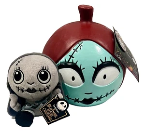 Peluche Sally Nightmare Before Christmas 5" e stampo soffiaggio decorazione illuminata 8" nuovo - Foto 1 di 14