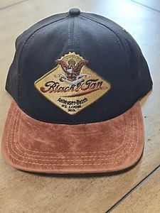 Made In USA Anheuser Busch Hat Strapback Hat Suede Bill Leather OSFM - Picture 1 of 6