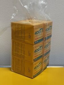 Lot of Six (6) 35mm Boxed Rolls of Kodak Tri-X 400 Film 400 Tx - Expired 2014 