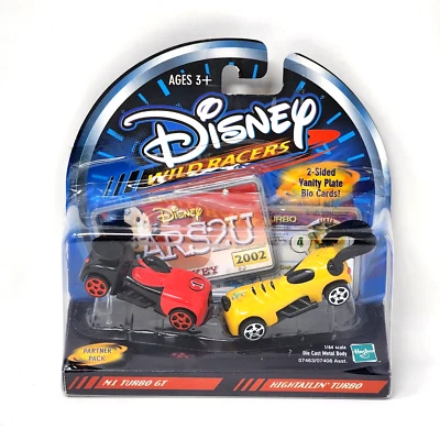Disney Wild Racers Partner Pack Mickey Mouse Pluto M1 Turbo GT Hightailin' Turbo - Image 1 of 4