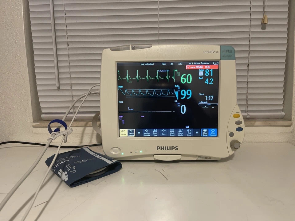 Monitores Philips MP50 y X2 Intellivue - Biomed certificados listos para pacientes Foto 1 de 1
