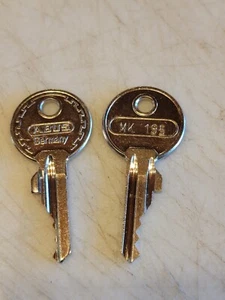 Clé de commande principale série ABUS 41, acier laminé 41,1 5UKJ0, MK 195 - Photo 1/3