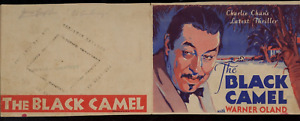 4.5x12 Vintage Movie Herald The Black Camel 1931 Warner Oland Bela Lugosi