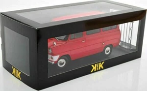 Ford Transit Bus 1965 w/Roof Rack -Red 1/18 KK Scale - Picture 1 of 10
