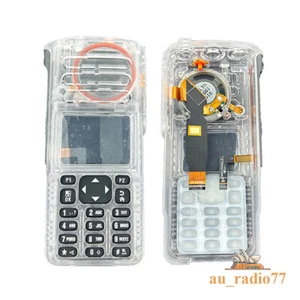 Carcasa Frontal Transparente Nueva Reparación Estuche para Radio XPR7550 Con Altavoz - Imagen 1 de 4