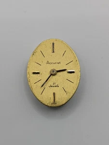 AS 1977-2 Accurist Manual Wind Watch Movement 21 Jewels PARTS REPAIRS 13.5mm - Picture 1 of 11