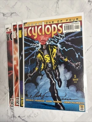 Cyclops #1-4, TODO FIRMADO MARK TEXEIRA (Marvel 2001) ¡Juego completo! Foto 1 de 4