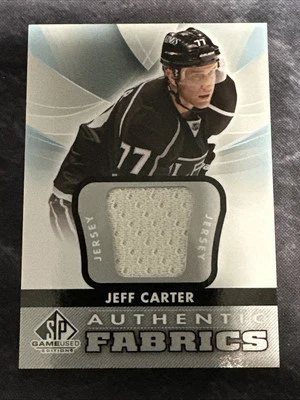 2012-13 SP Game Used Authentic Fabrics AF-JC Jeff Carter Los Angeles Kings - Image 1 of 2