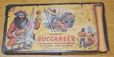 Vintage Buccaneer Board Game - Waddingtons  - 1970 - Fully Complete - VGC & Rare - Image 1 of 4