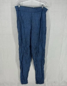 WeBeBop Haremshose Damen Größe S blau schwarz gesprenkelt Baggy Taschen - Bild 1 von 18