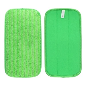 Paquete de 2 almohadillas reutilizables de microfibra de 30,5*15 cm para Swiffer Wet Jet 12 pulgadas verde - Imagen 1 de 24