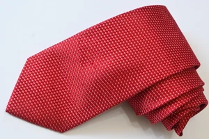 DONALD J. TRUMP RED MEN'S Neck Tie W: 3 1/2 " BY L:58" MADE IN CHINA - Picture 1 of 3