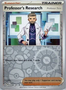 Pokemon Professor's Research SV: Paldean Fates 088/091 Near Mint NM Reverse Holo - Bild 1 von 2