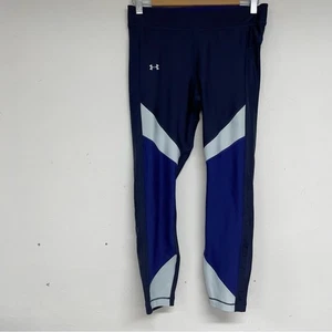 Under Armour Azul Negro Calzas de tiro alto Pantalones de yoga para mujer S Retro Deporte  - Imagen 1 de 8