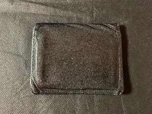 Rolfs Braun Leder Karten Ausweisetui Doppelfaltung Geldbörse Vintage Kostenloser Versand - Bild 1 von 3