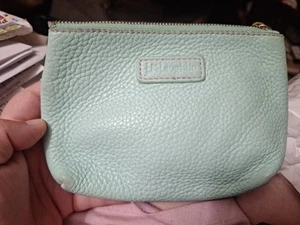 J. Mclaughlin Small Makeup Bag Mint Green In Color - Picture 1 of 8