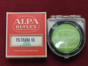 Alpa Type A Filtrana 55 Light-Green Filter ............ LN - Picture 1 of 1