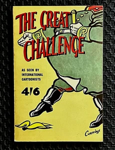 The Great Challenge As Seen By International Cartoonists  1958 London Exhibition - Picture 1 of 11