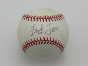 Frank Torre handsigniert/signed ONL Baseball Milwaukee Braves 192416 - Bild 1 von 2
