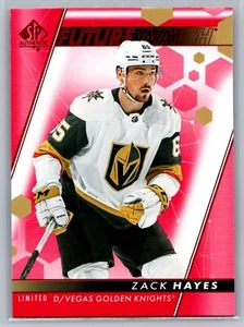 2022-23 Upper Deck SP Authentic Future Watch RED PARALLEL #140 Zack Hayes - Picture 1 of 1